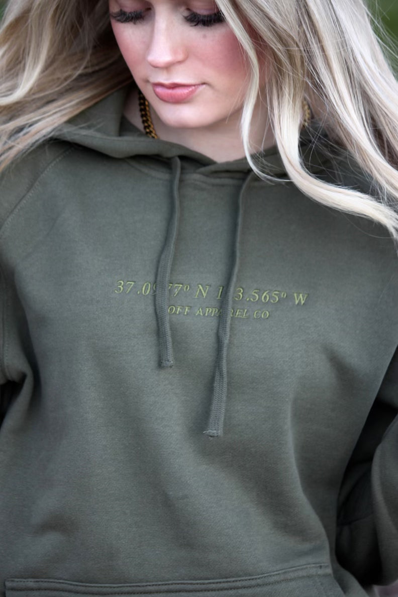 One-Year Anniversary Edition Hoodie "Army Green"